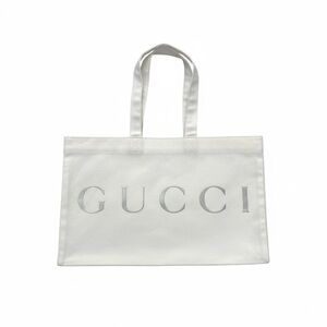 Small Gucci Cotton Canvas Shopper - Mint Cond.
